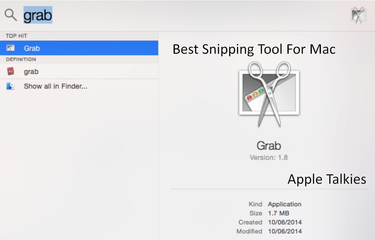 best tool for snipping on mac